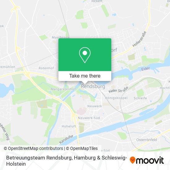 Betreuungsteam Rendsburg map