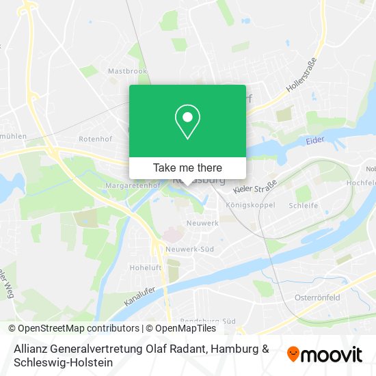 Allianz Generalvertretung Olaf Radant map