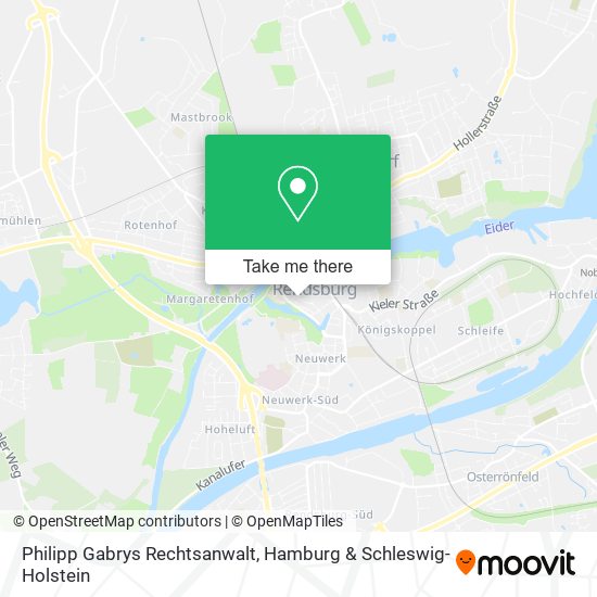 Philipp Gabrys Rechtsanwalt map