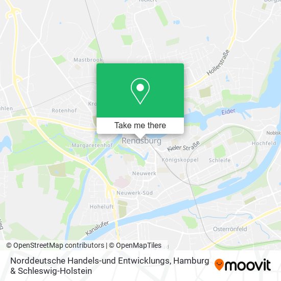 Norddeutsche Handels-und Entwicklungs map