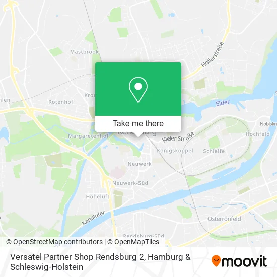 Карта Versatel Partner Shop Rendsburg 2