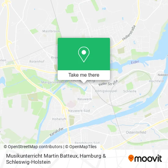 Карта Musikunterricht Martin Batteux