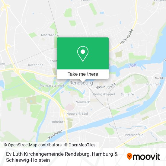 Ev Luth Kirchengemeinde Rendsburg map