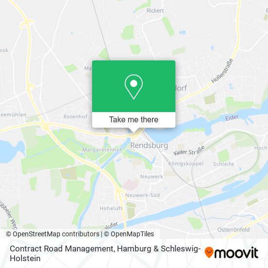 Contract Road Management map