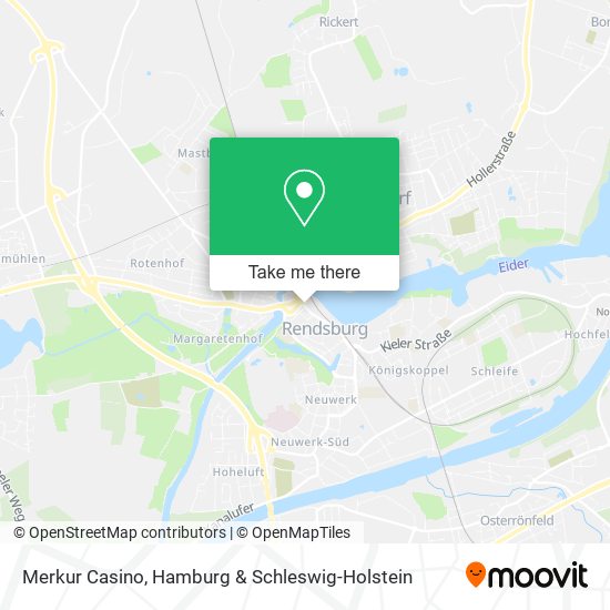 Merkur Casino map