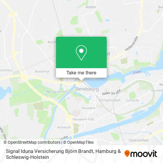 Карта Signal Iduna Versicherung Björn Brandt