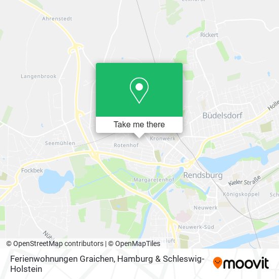 Ferienwohnungen Graichen map