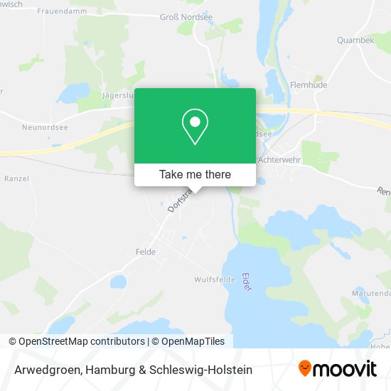 Arwedgroen map