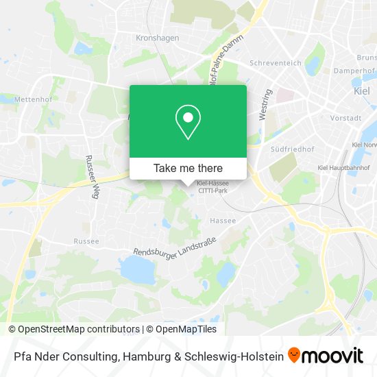 Pfa Nder Consulting map