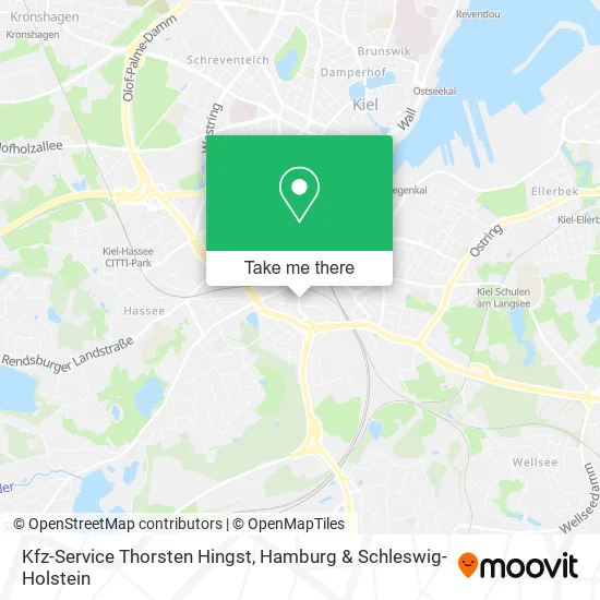 Карта Kfz-Service Thorsten Hingst