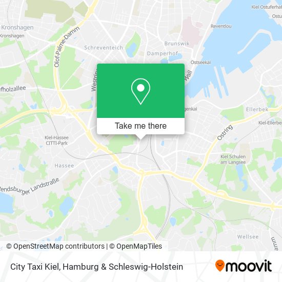 City Taxi Kiel map