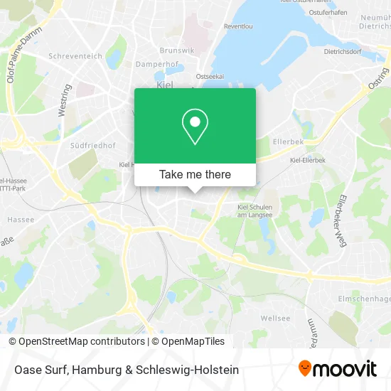 Карта Oase Surf