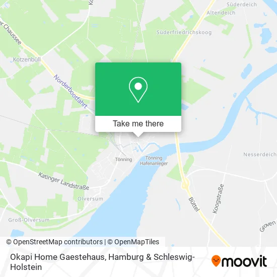 Карта Okapi Home Gaestehaus