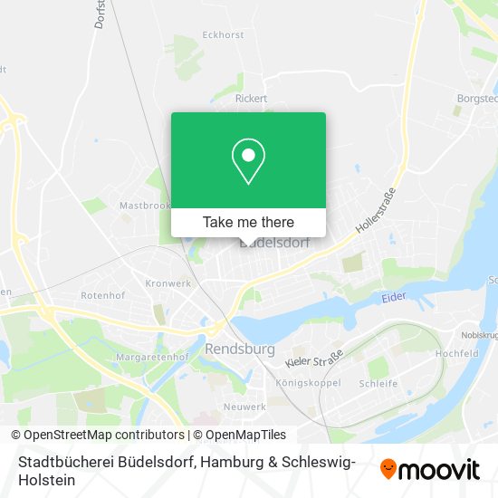 Stadtbücherei Büdelsdorf map