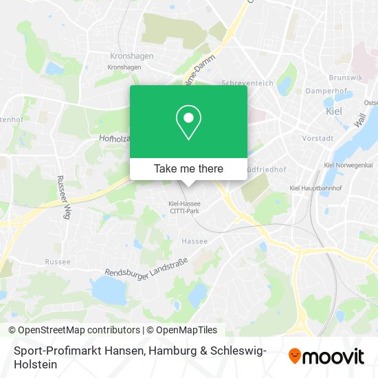 Sport-Profimarkt Hansen map