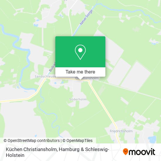 Küchen Christiansholm map