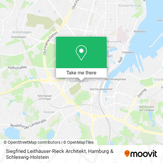 Карта Siegfried Leithäuser-Rieck Architekt