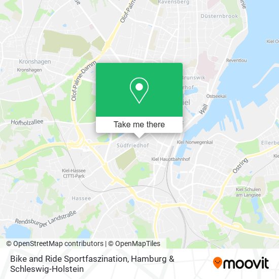 Bike and Ride Sportfaszination map