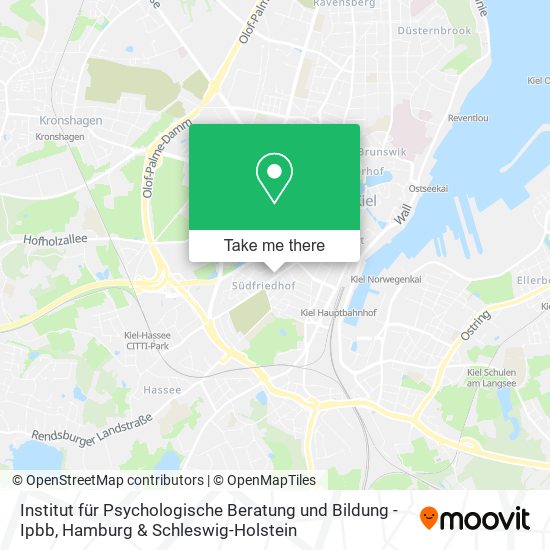 Institut für Psychologische Beratung und Bildung - Ipbb map