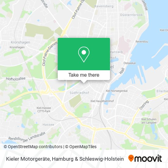 Kieler Motorgeräte map