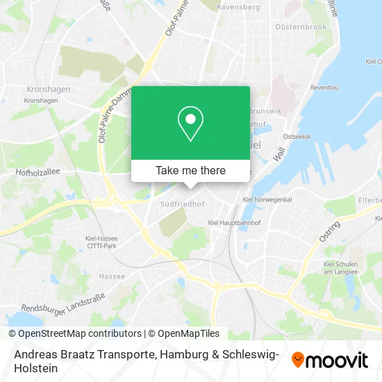 Карта Andreas Braatz Transporte