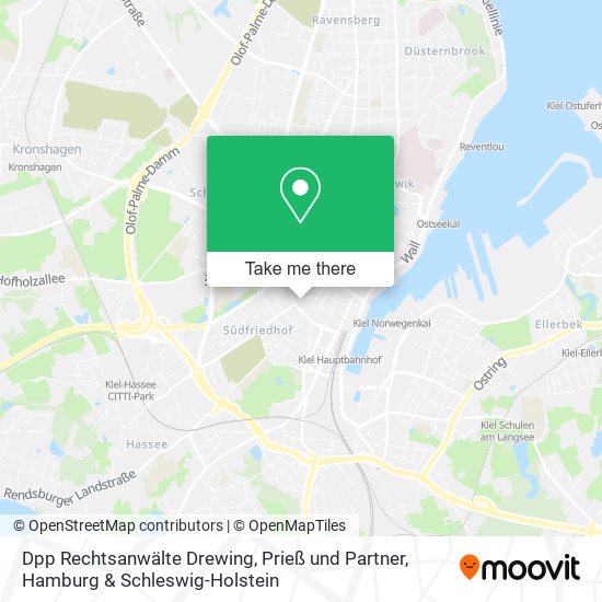 Dpp Rechtsanwälte Drewing, Prieß und Partner map