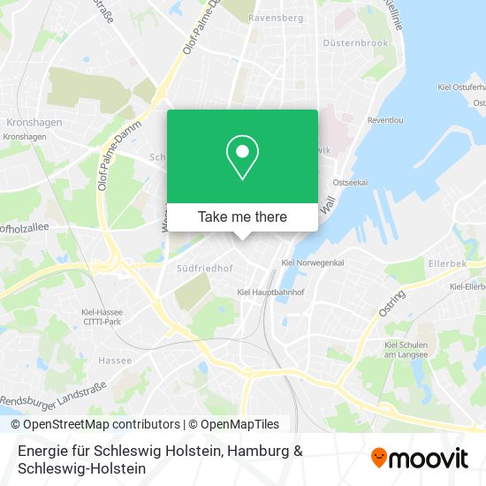 Energie für Schleswig Holstein map
