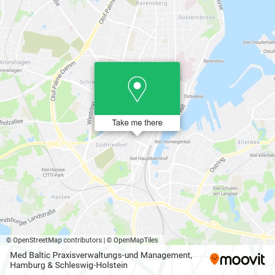 Med Baltic Praxisverwaltungs-und Management map