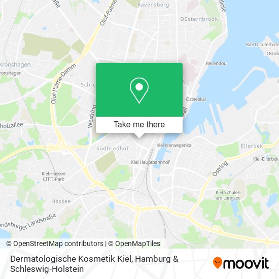 Dermatologische Kosmetik Kiel map