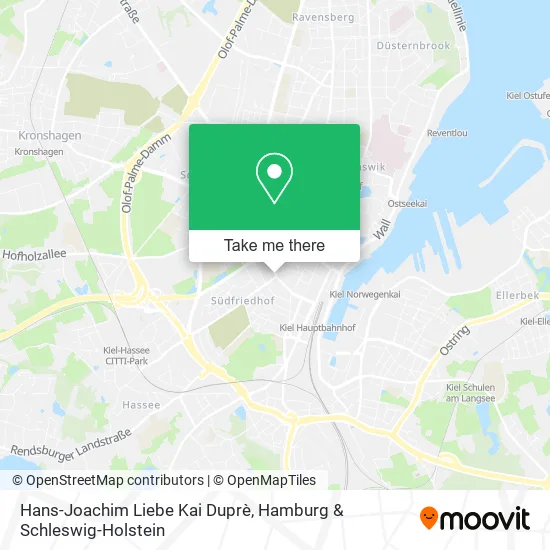 Карта Hans-Joachim Liebe Kai Duprè