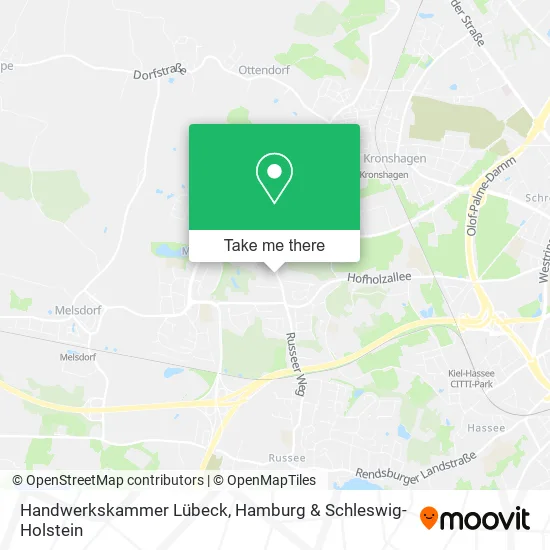 Карта Handwerkskammer Lübeck