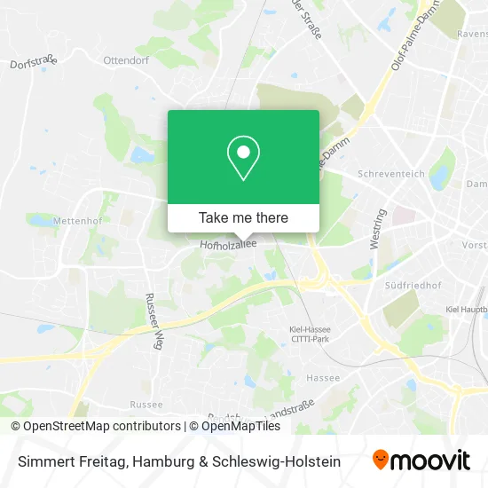 Карта Simmert Freitag