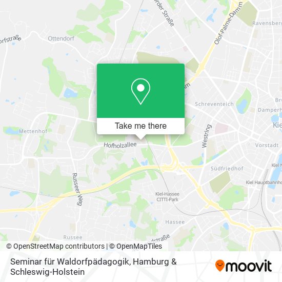 Seminar für Waldorfpädagogik map