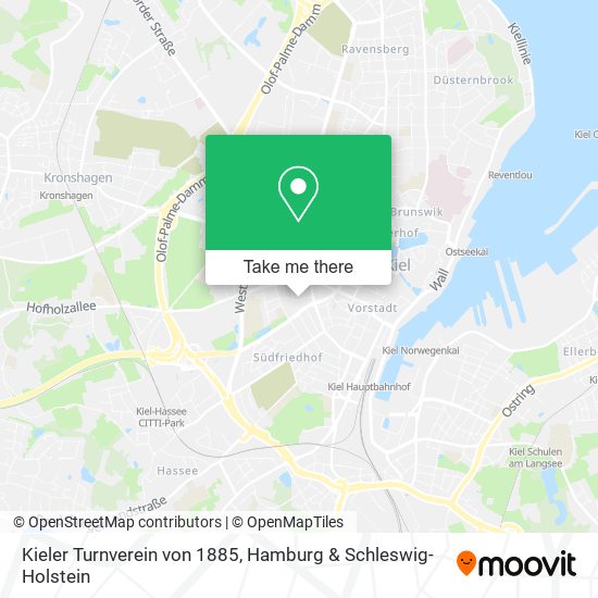 Kieler Turnverein von 1885 map