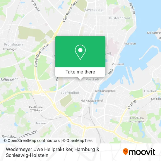 Карта Wedemeyer Uwe Heilpraktiker