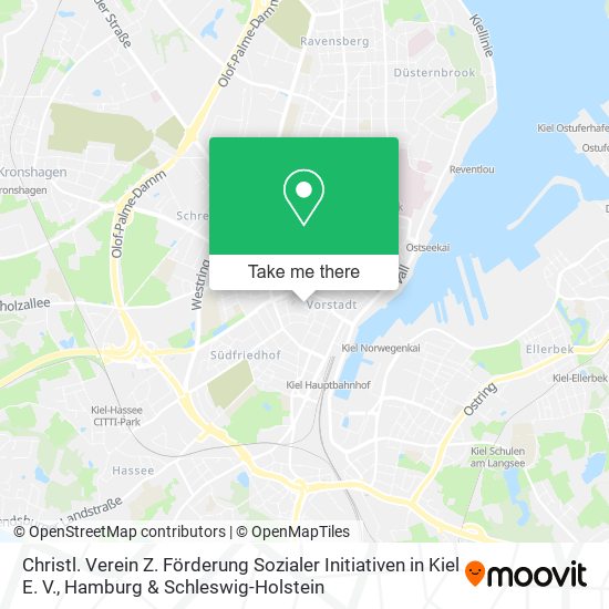 Christl. Verein Z. Förderung Sozialer Initiativen in Kiel E. V. map