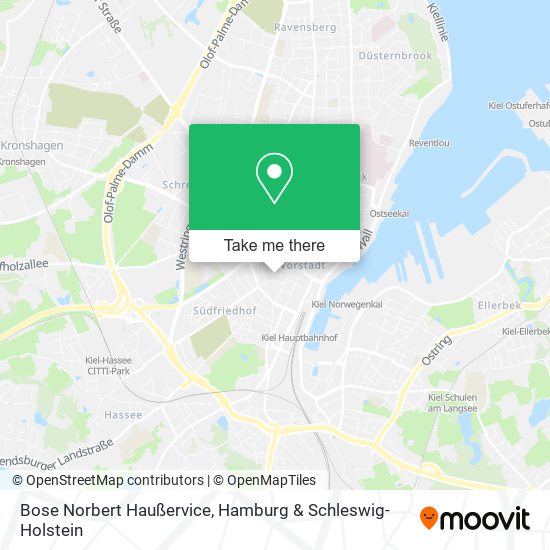 Bose Norbert Haußervice map