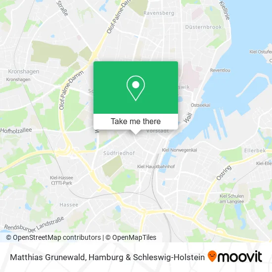 Карта Matthias Grunewald