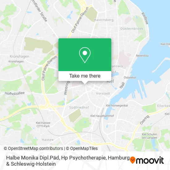 Карта Halbe Monika Dipl.Päd, Hp Psychotherapie