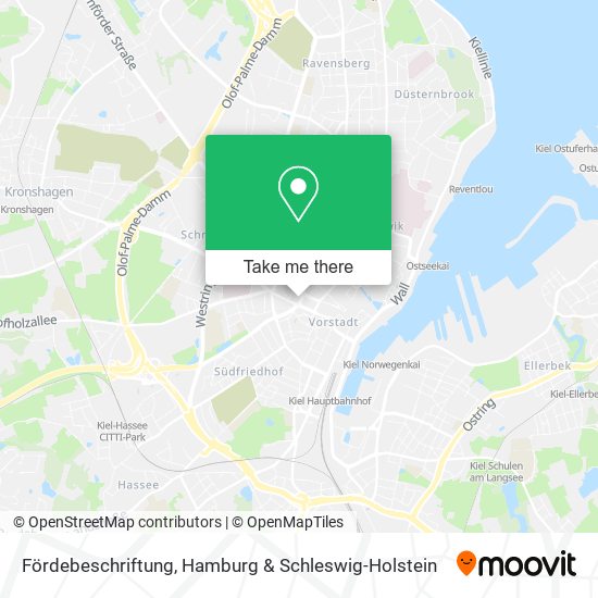 Fördebeschriftung map