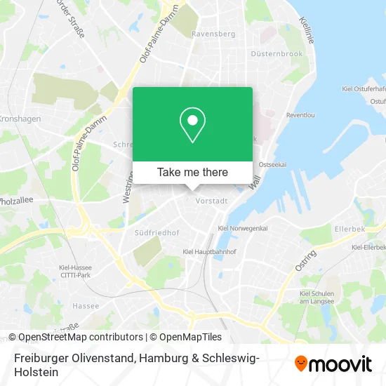 Карта Freiburger Olivenstand