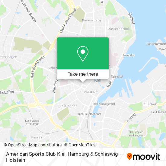 Карта American Sports Club Kiel