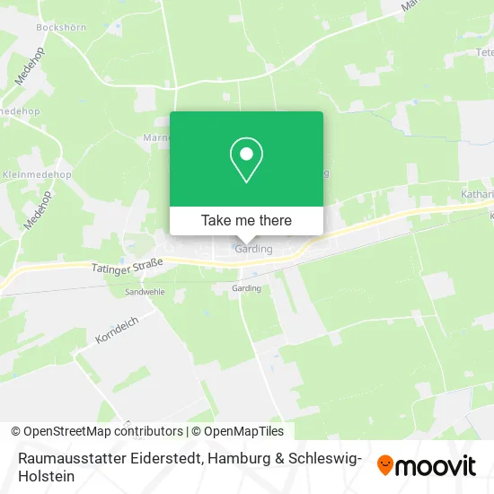 Карта Raumausstatter Eiderstedt