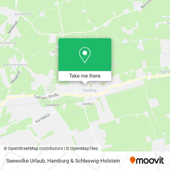 Seewolke Urlaub map