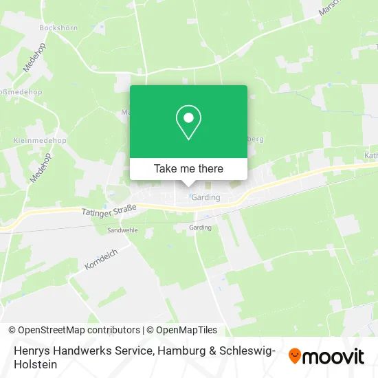 Карта Henrys Handwerks Service