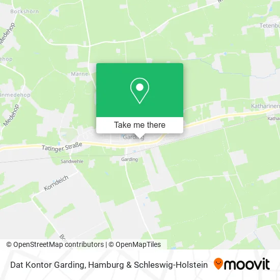 Карта Dat Kontor Garding