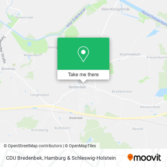 CDU Bredenbek map