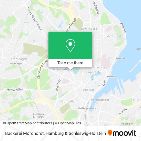 Bäckerei Mordhorst map