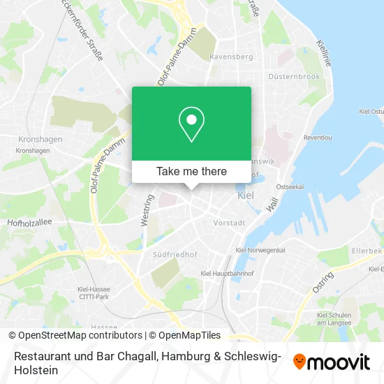 Restaurant und Bar Chagall map