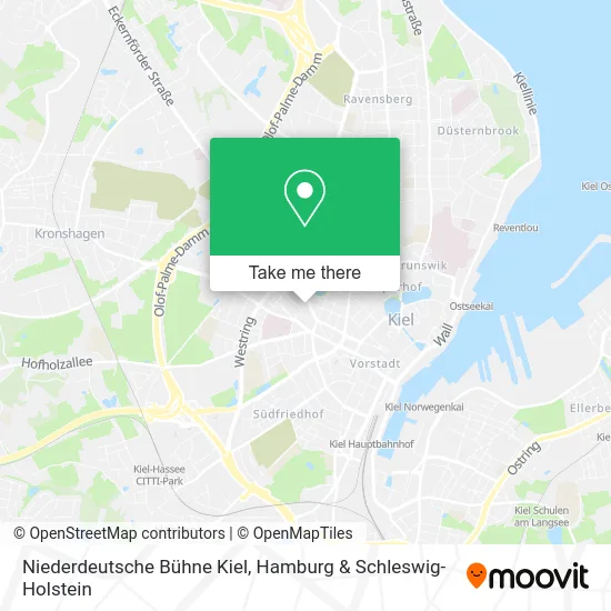 Карта Niederdeutsche Bühne Kiel